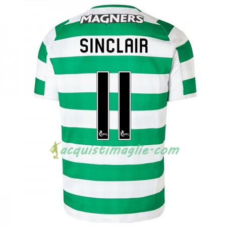Divisa di Calcio Celtic Sinclair 11 Prima 2018/2019